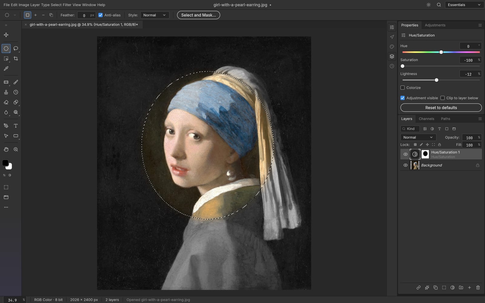 deepinfer photocraft selections and masks with a purpose
